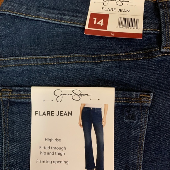 High rise flare jeans size 14 by Jessica Simpson - Picture 4 of 14